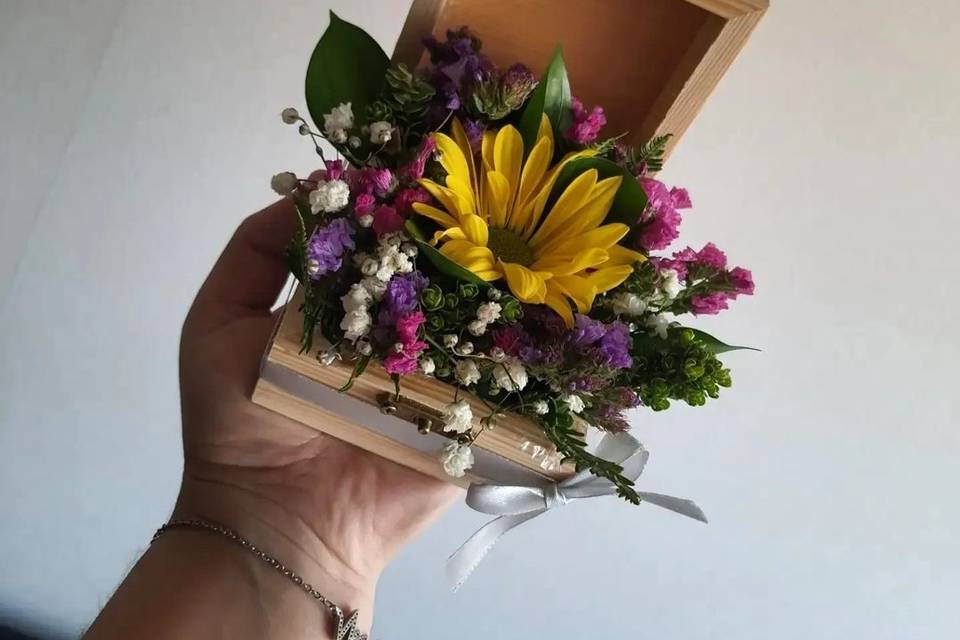 Cofre propuesta de matrimonio