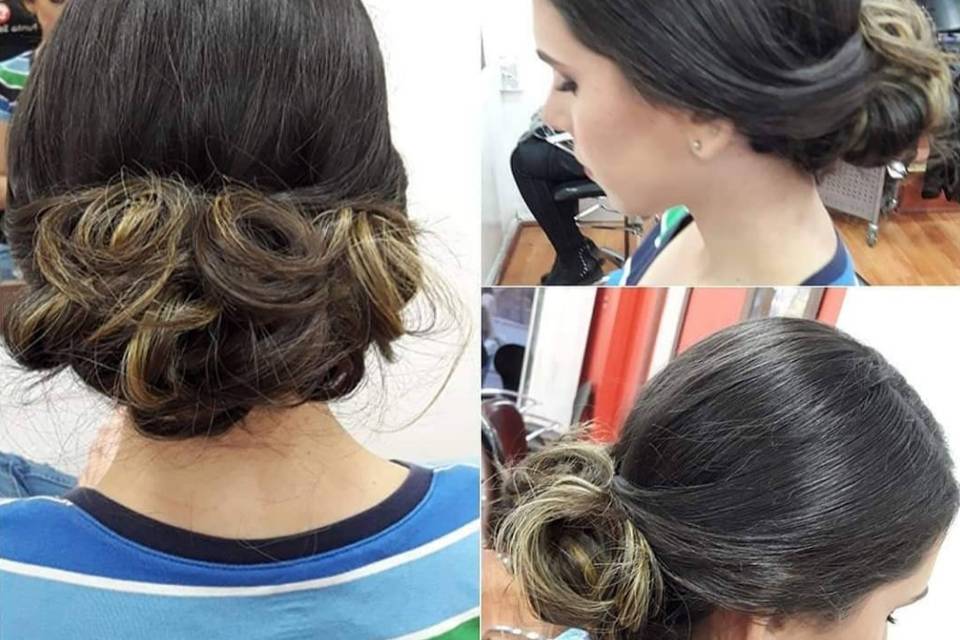 Maquillaje y peinado novia