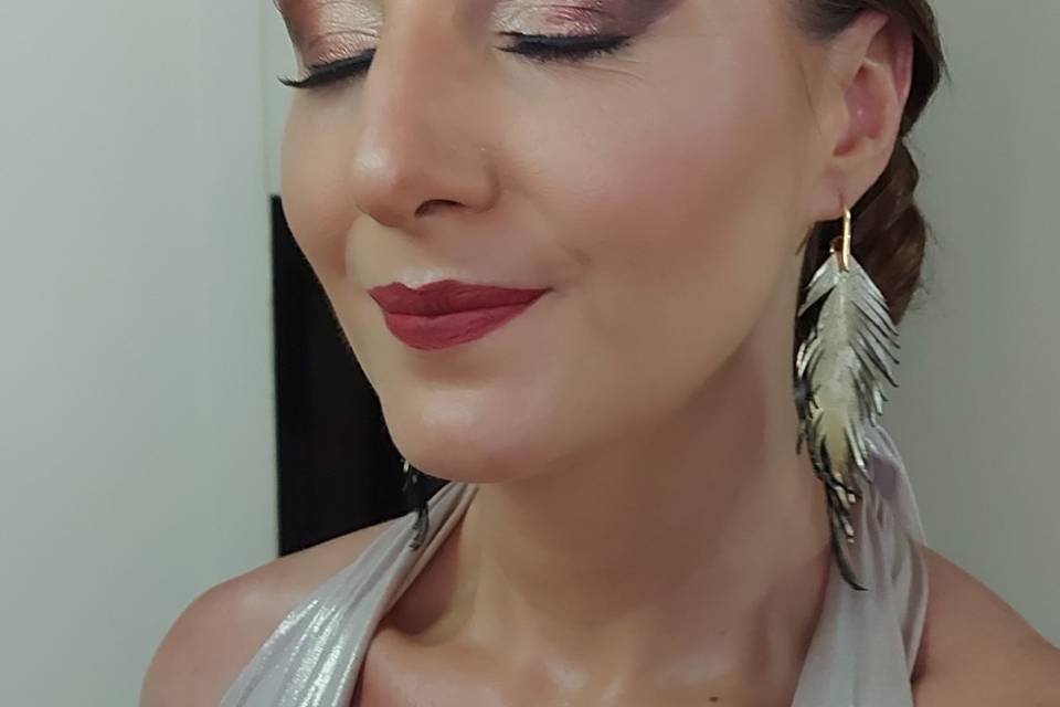 Maquillaje y peinado novia