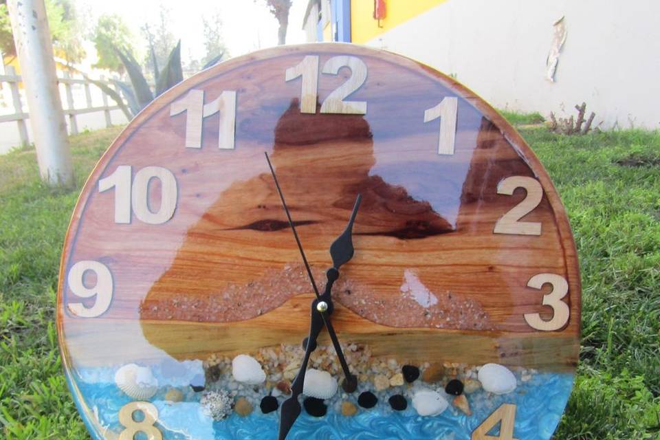 Reloj resina