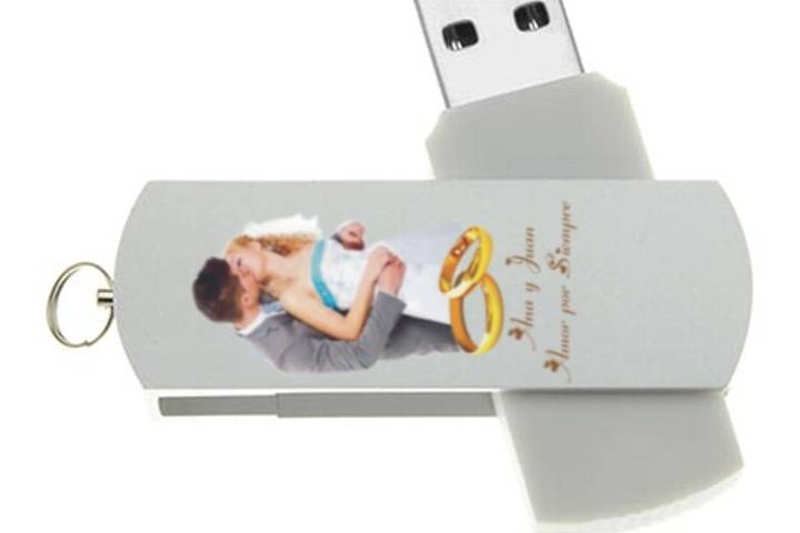 Pendrive 8GB, personalizado