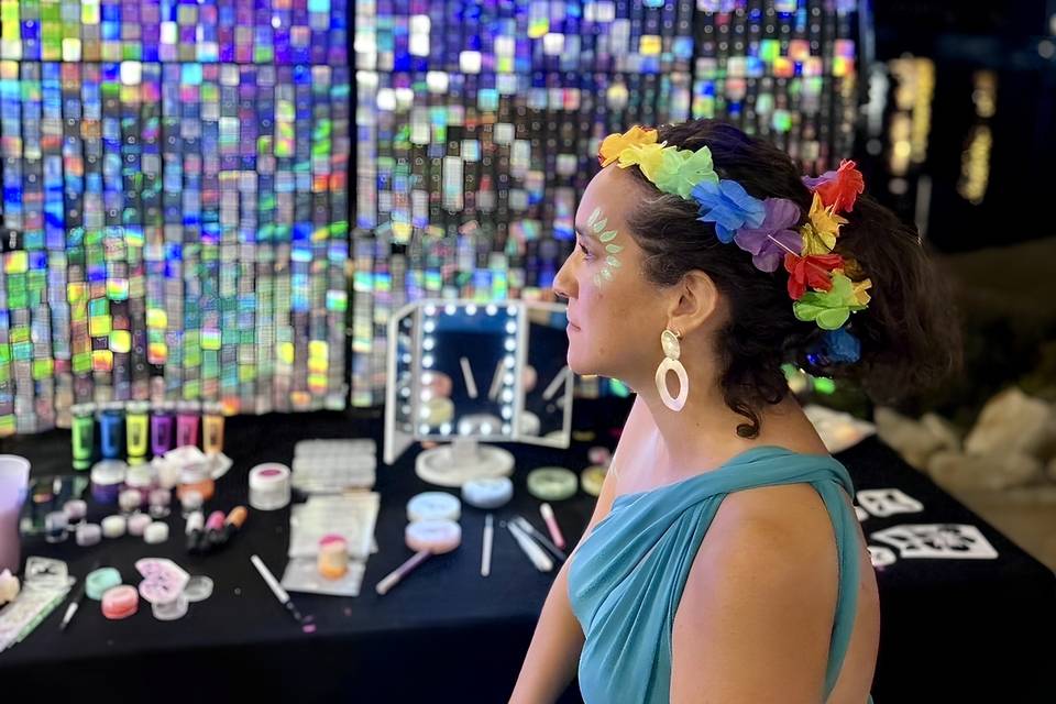 Stand maquillaje