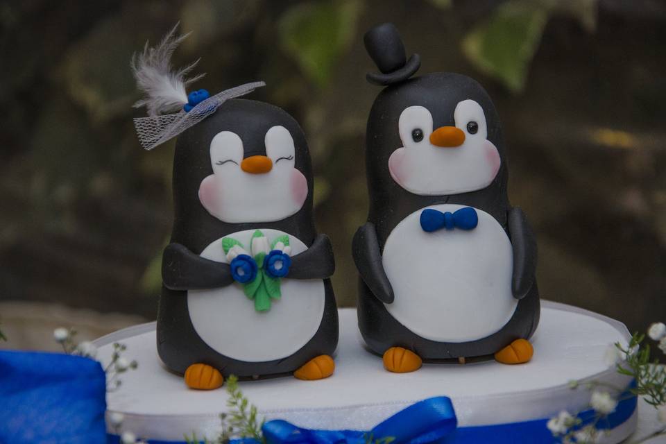 Pingüinitos de torta
