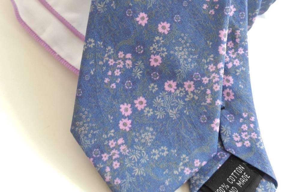 Pañuelos y corbatas de algodón