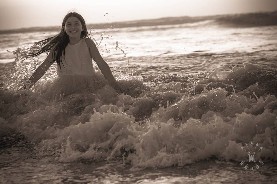 La hija feliz de la vida