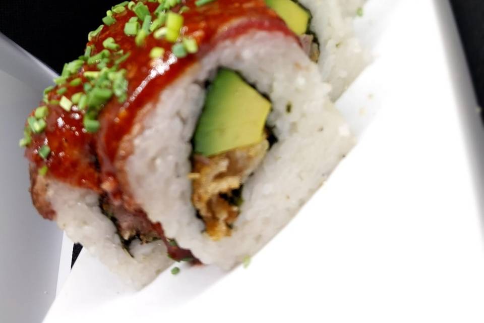 Anticucho roll