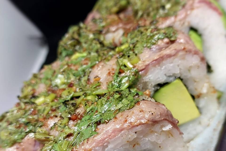 Chimichurri roll