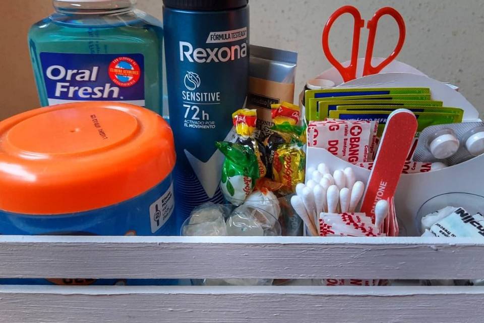 Caja SOS de baño para ellos