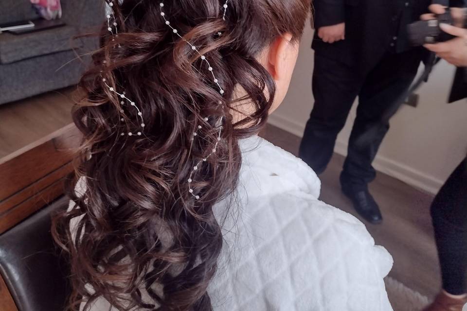 Peinado romántico