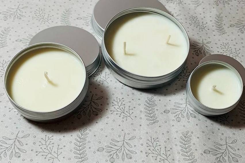 Velas aromáticas para recuerdo