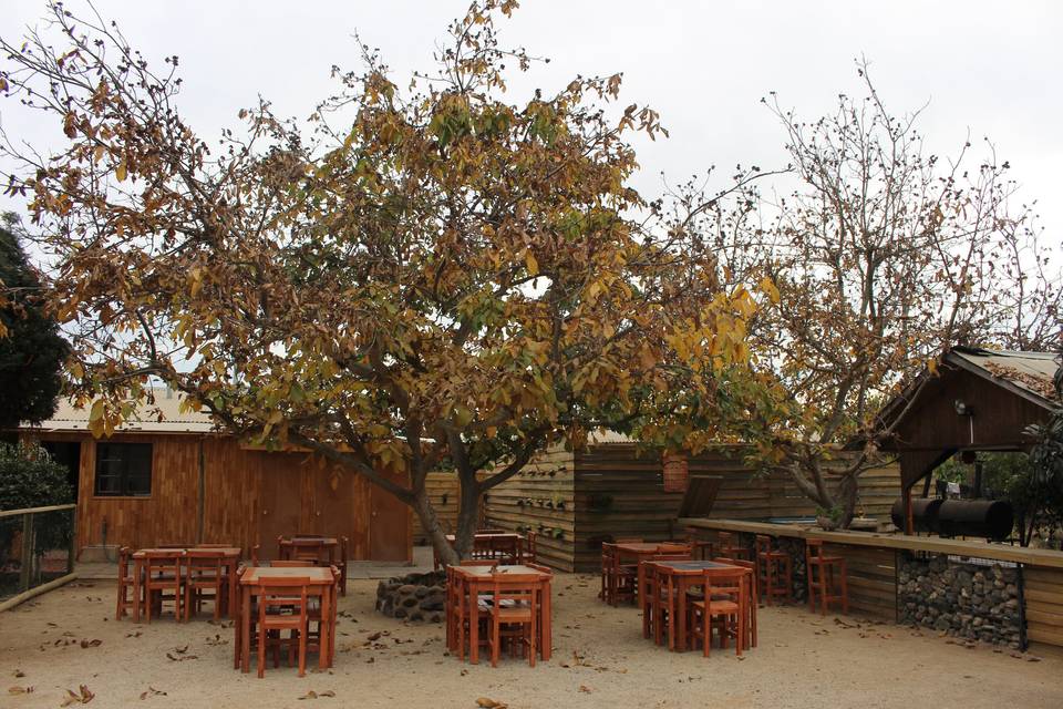 Salón al aire libre