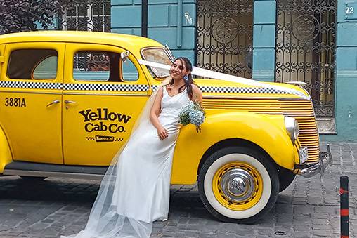 Ford Standard 1938 Yellow Cab