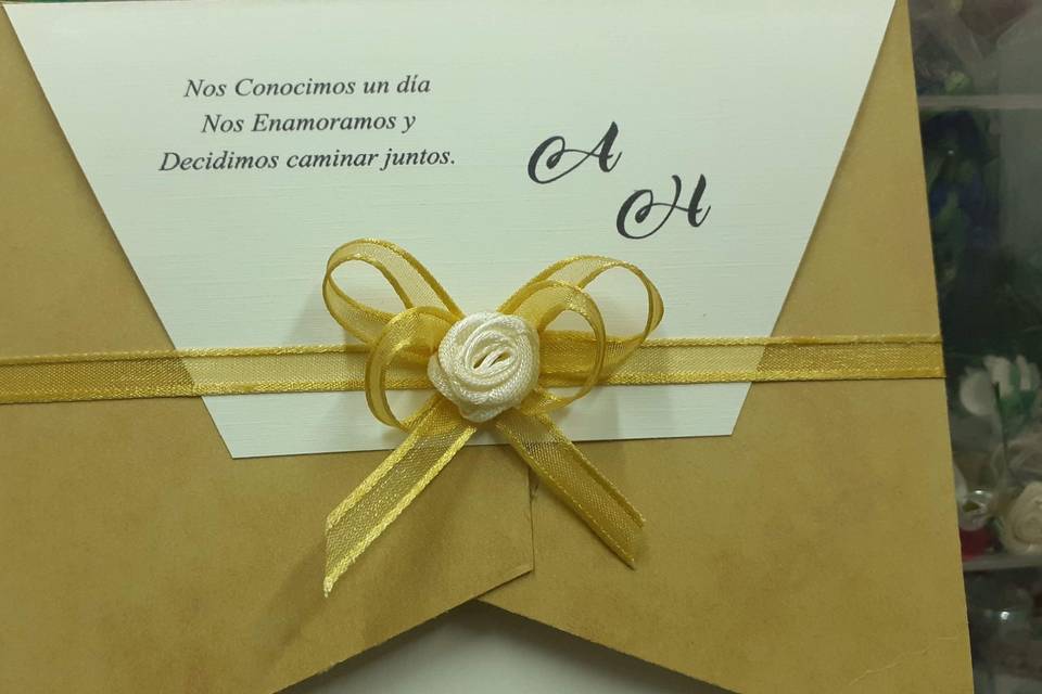 Invitación boda