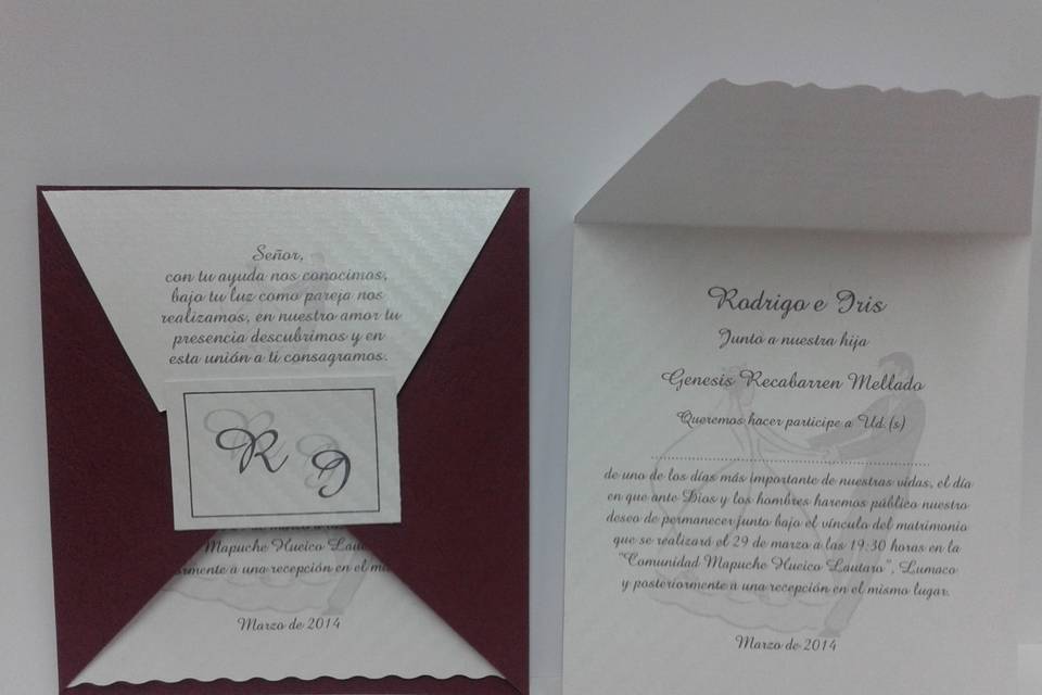 Invitación boda