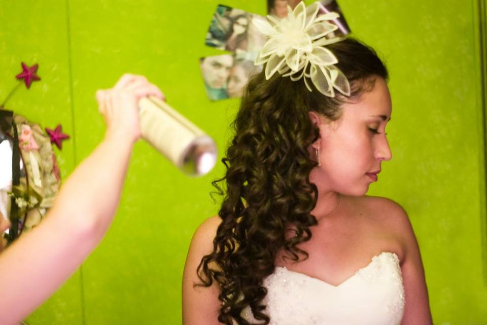 Novia maquillaje