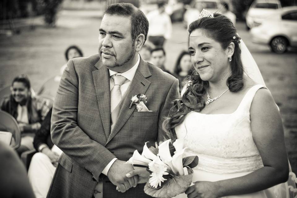 Novios ceremonia