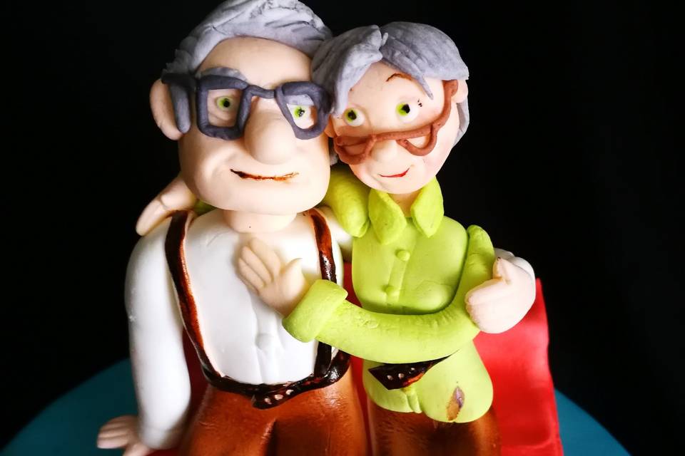 Tiernos novios abuelitos up