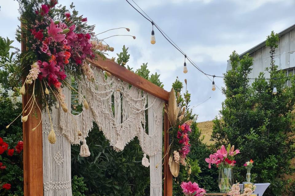 Altar de bodas de oro