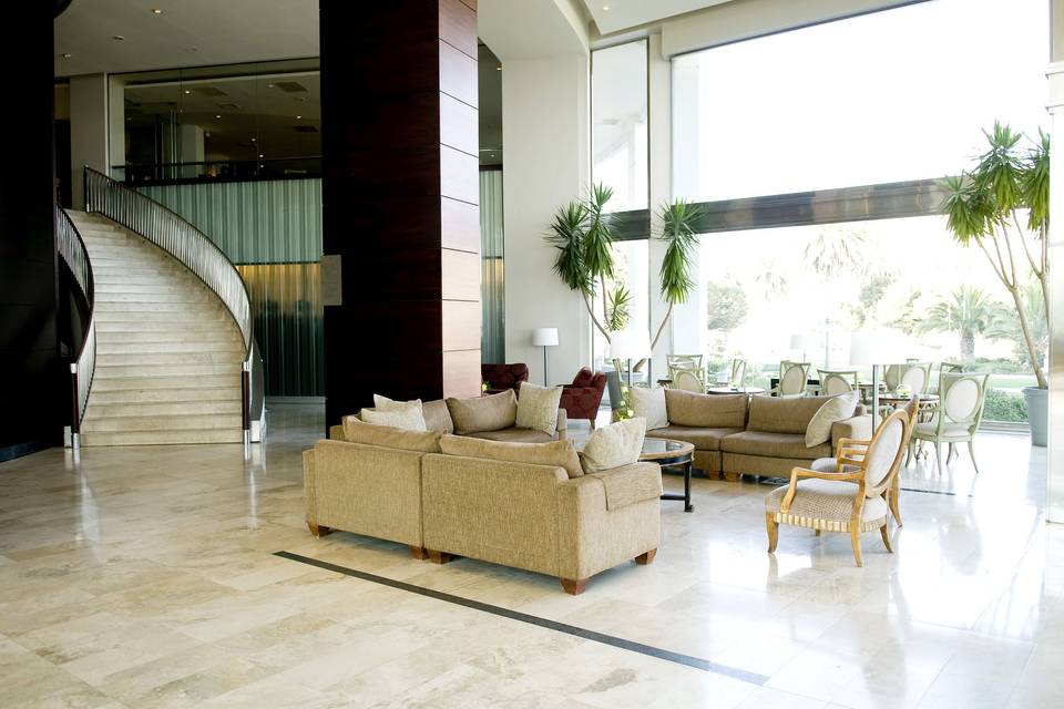 Lobby del hotel