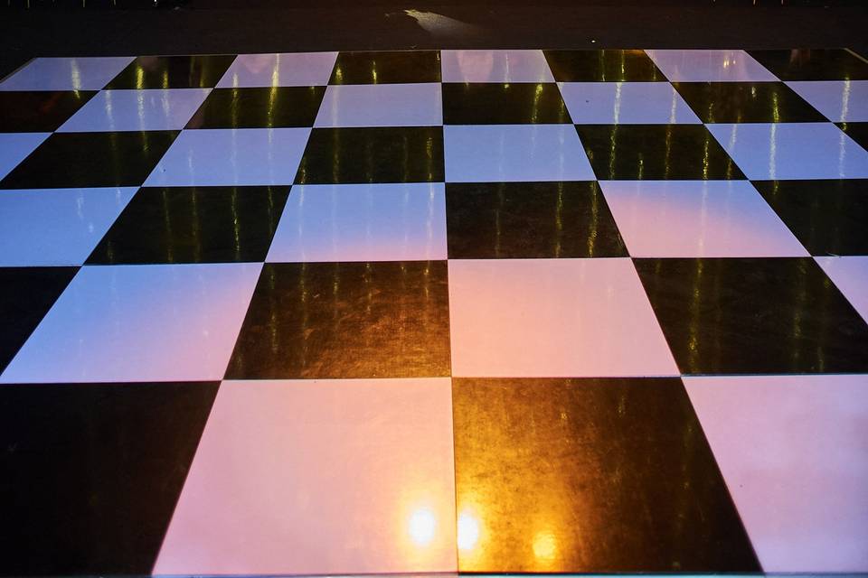 Pista de baile y cena