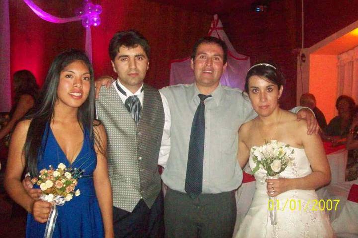 Con los novios