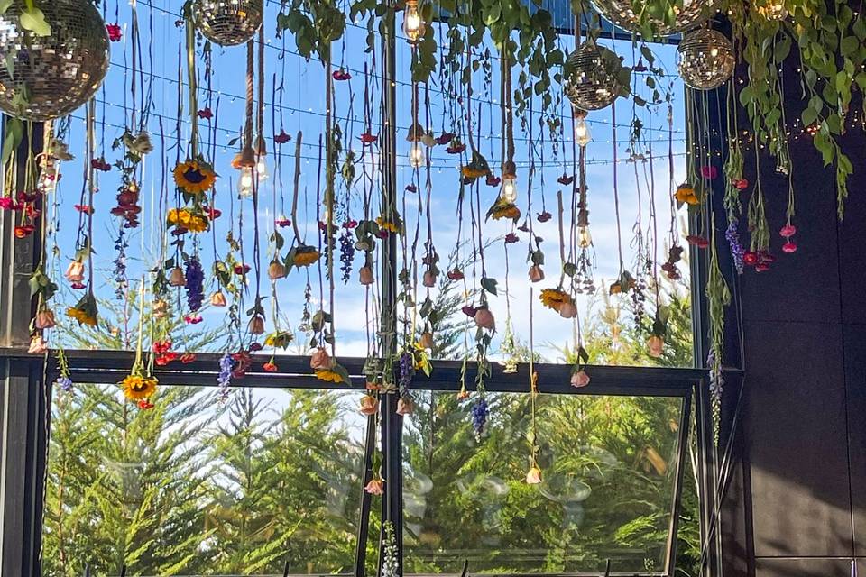 Cielo de flores