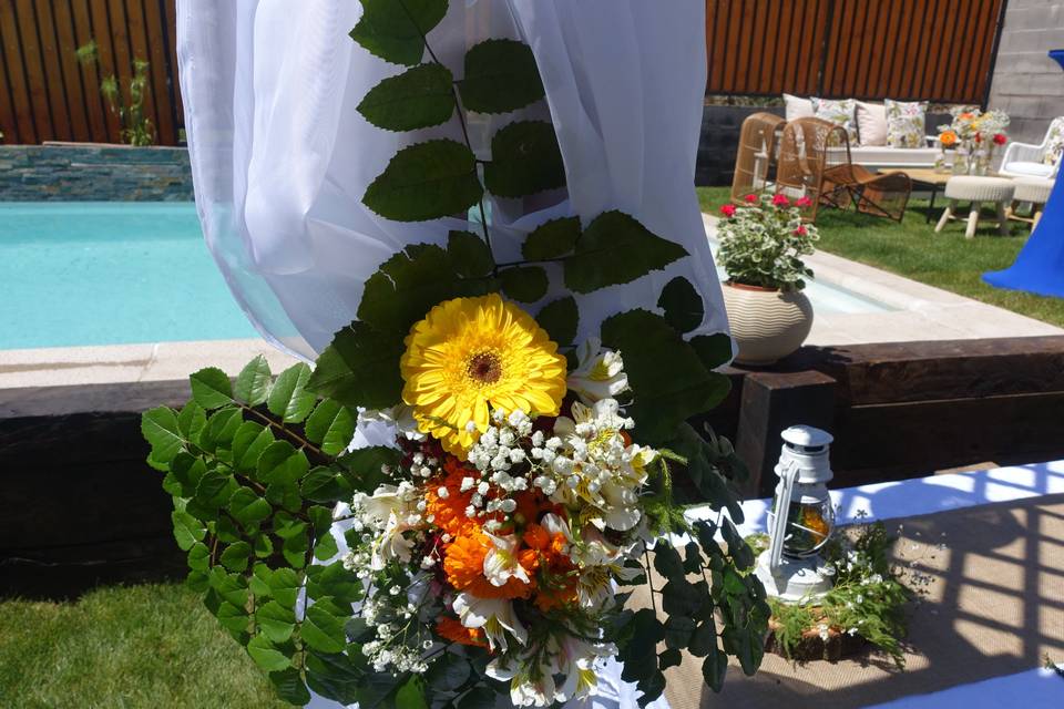Accesorio arreglo natura pilar