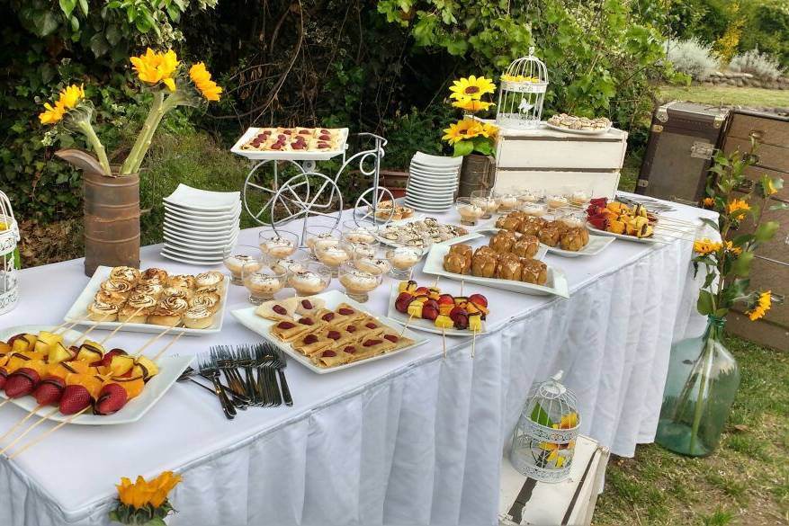 Buffet al aire libre