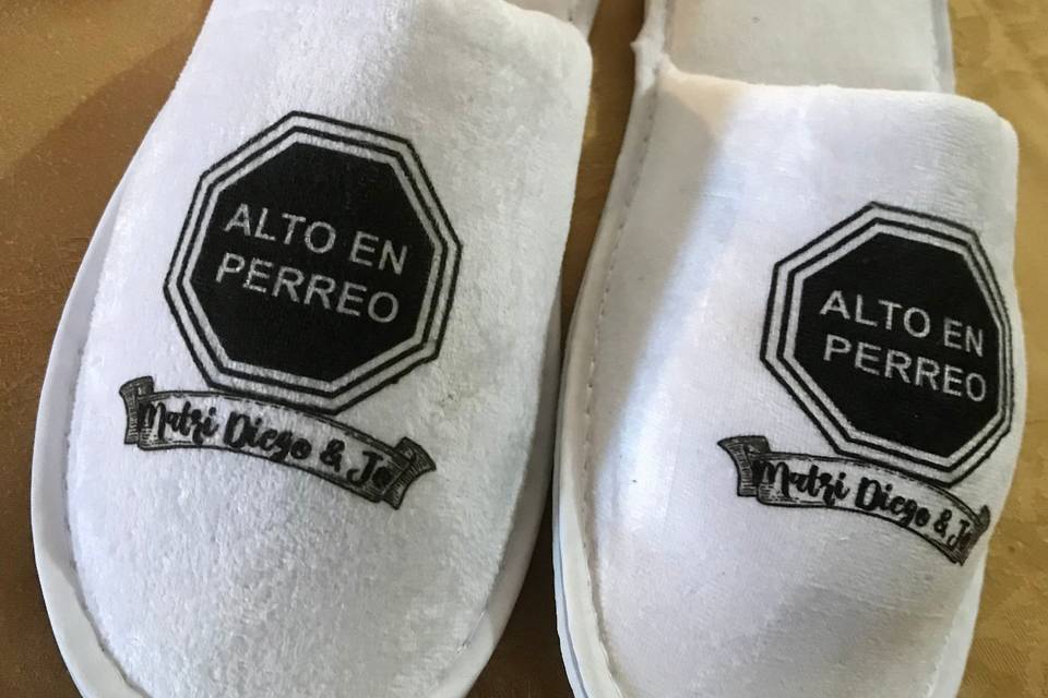 Pantuflas personalizadas