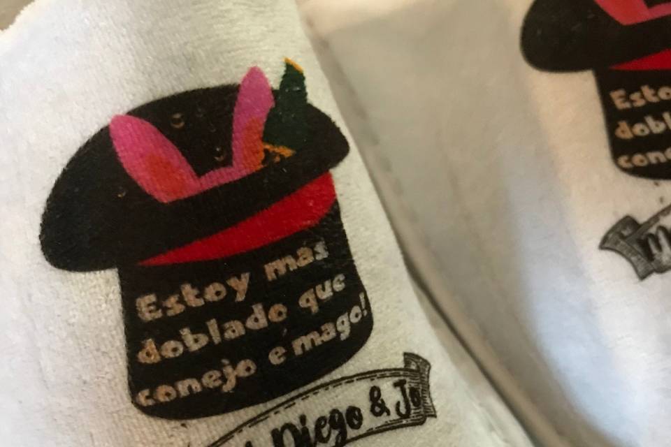 Pantuflas personalizadas