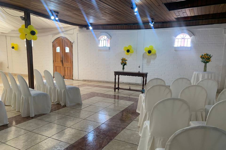 Montaje ceremonia