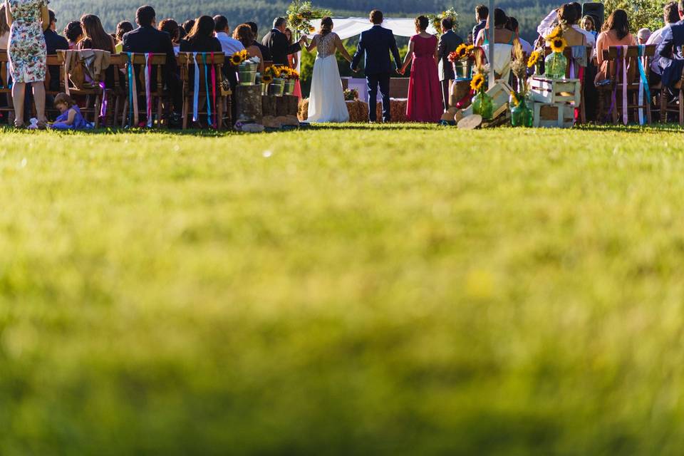 Matrimonio al aire libre