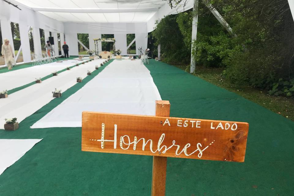 Espacio solo para Hombres