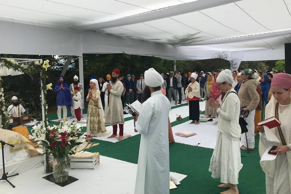 Ceremonia Indú junto a Novios