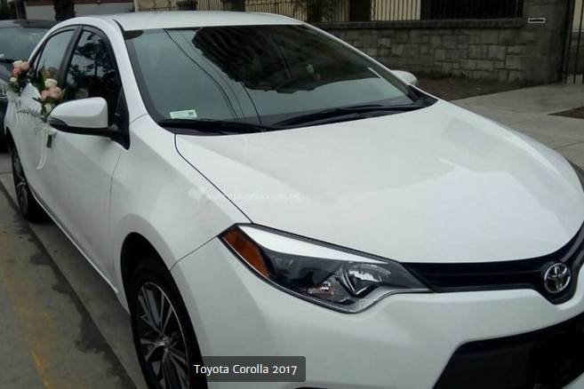 Toyota corolla blanco cvt 2017