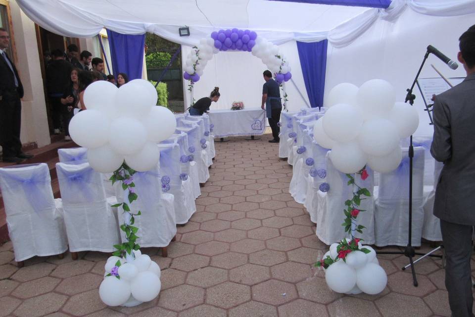 Decoración matrimonio