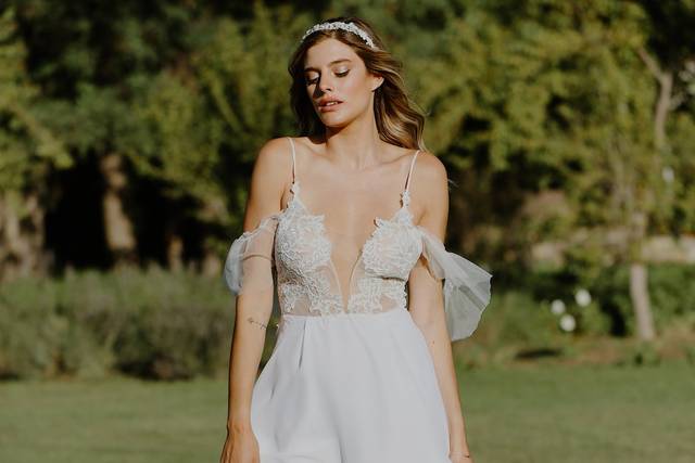 Vestido de novia boho MAELIA