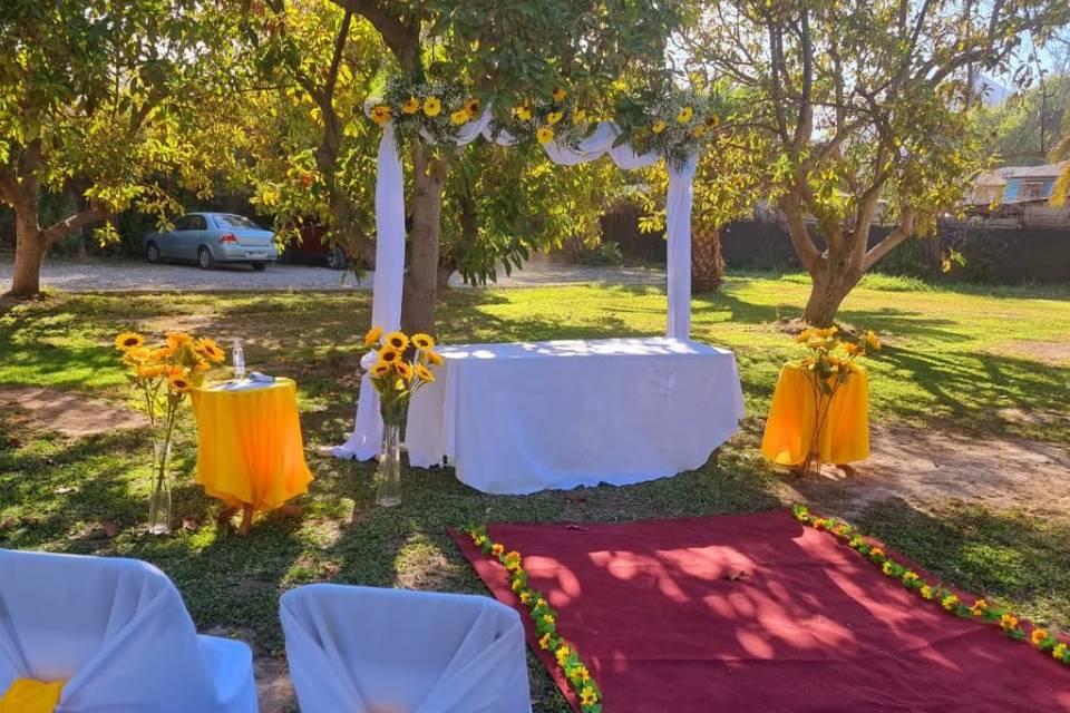 Altar para ceremonia