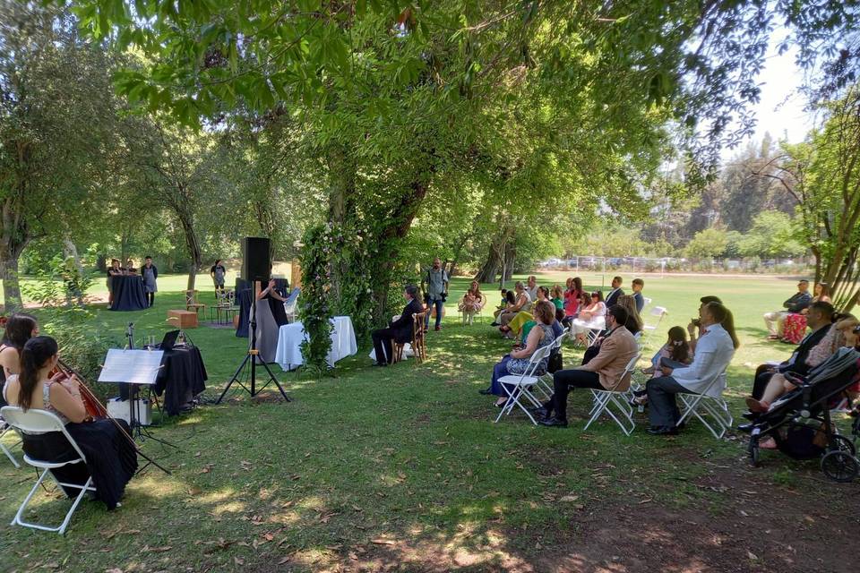 Matrimonio al aire libre