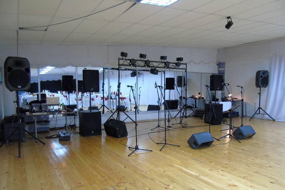 Sonido profesional.