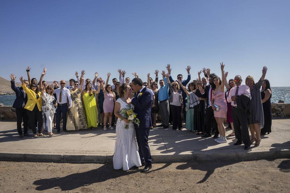 Amor rodeado de seres queridos