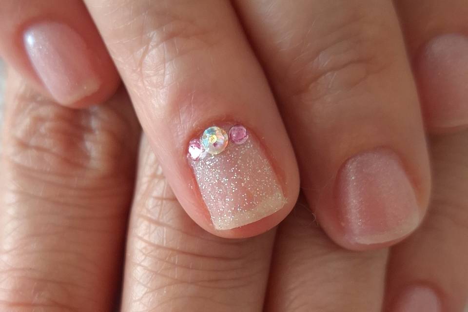 Esmaltado permanente + cristal