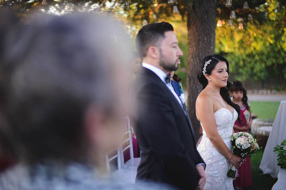 Maquillaje y peinado novia