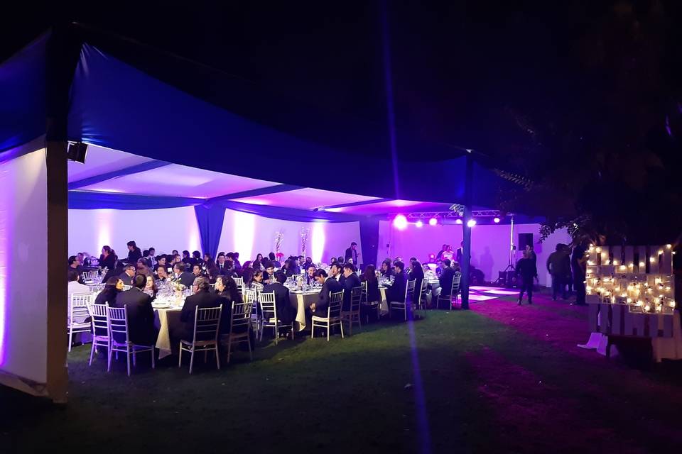 Carpa de noche