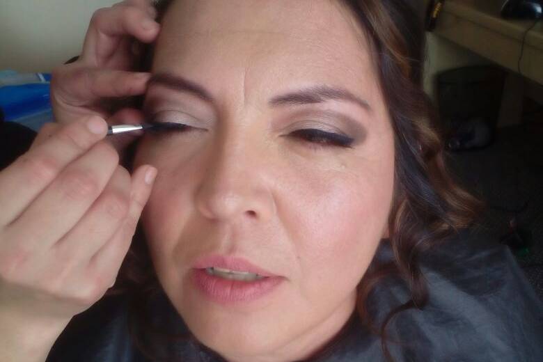 Prueba de maquillaje