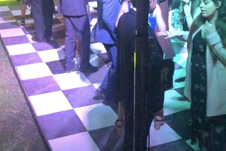 Invitados e iluminación