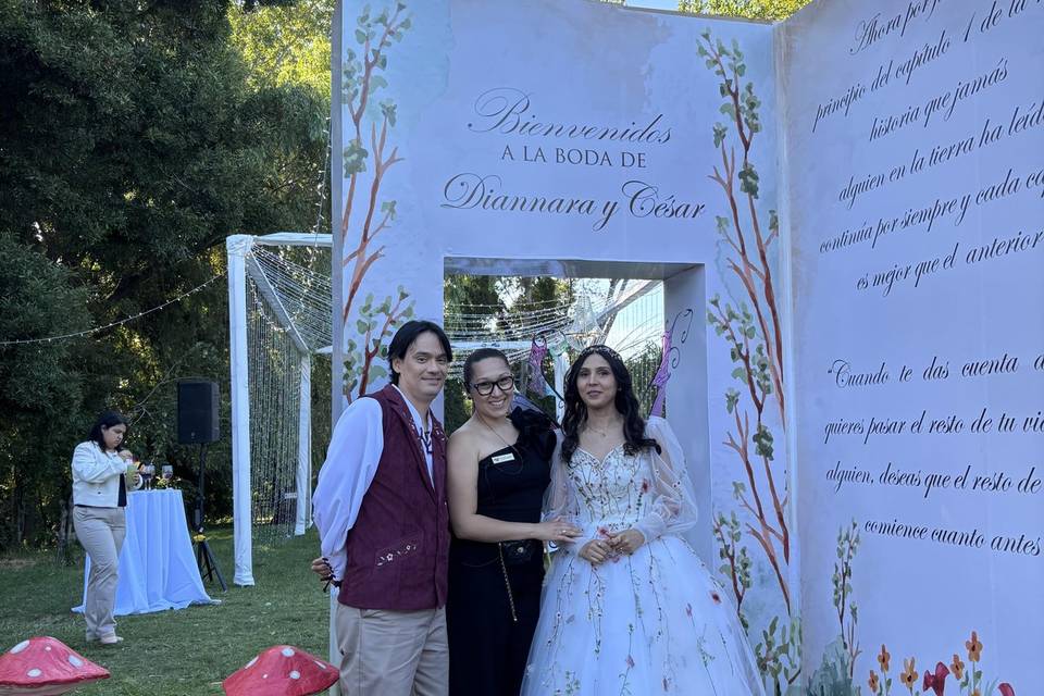 Boda cuentos de hadas