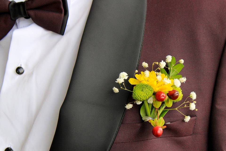 Boutonniere novio