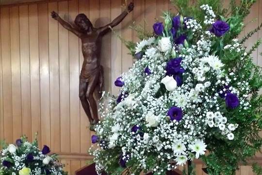 Arreglos florales iglesia