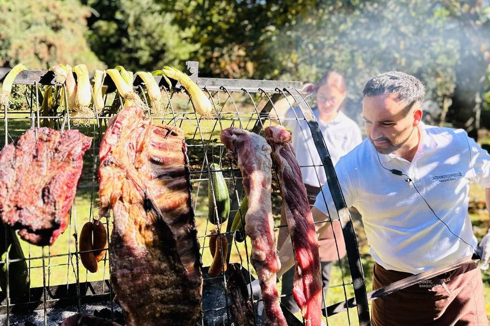 Asado campestre